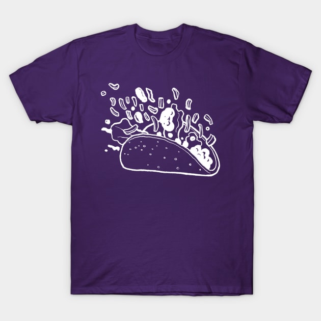 Spilled Taco T-Shirt by Sketchy